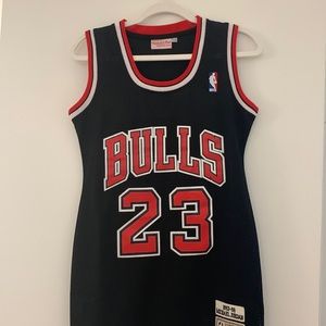 Miley Cyrus Michael Jordan 23 Bulls Jersey Dress